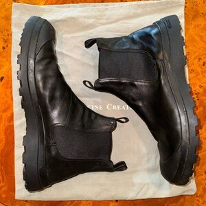 Officine Creative Black Pallet 2 Chelsea Boots (Men’s)